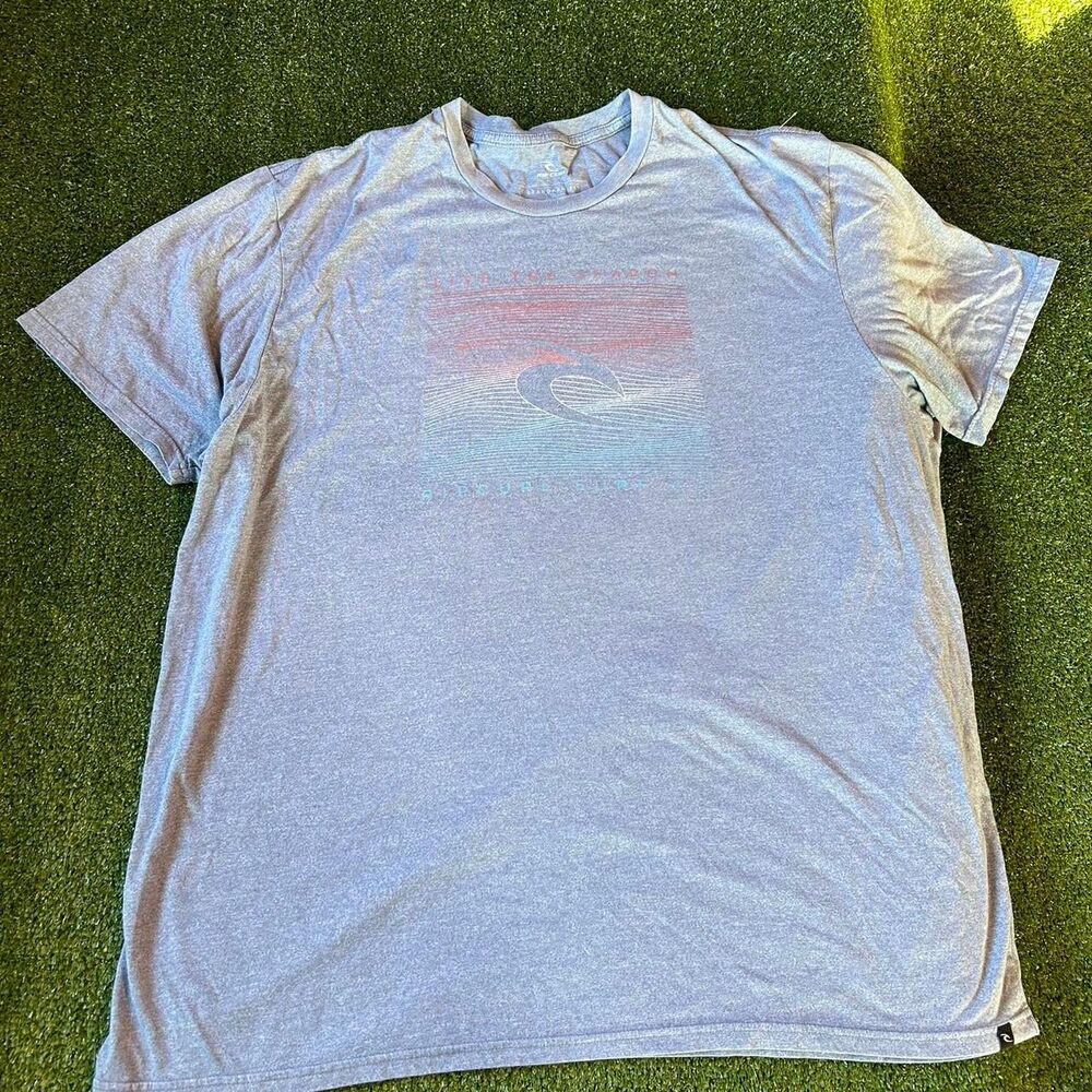 Rip-curl Men's Grey T-shirt